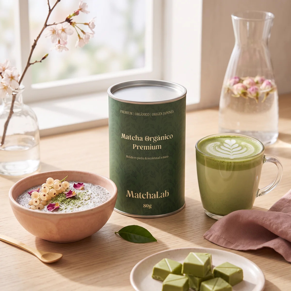 Matcha Orgánico Premium vista 2
